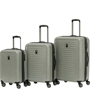 Spyder Rails 3 Piece (20/ 25/ 29) Hardside Luggage Set - Green