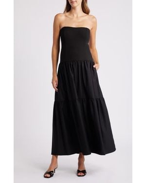 EMILIA GEORGE Evelyn Dress - Black