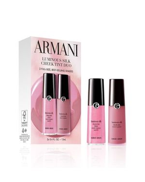Armani Cheek Tint Liquid Blush Duo $80 Value - Pink