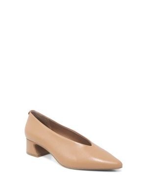 Gentle Souls Galleria Pointed Toe Pump - Natural