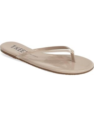TKEES 'Glosses' Flip Flop - White