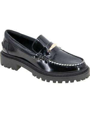 BCBGMAXAZRIA Laney Lug Loafer - Black