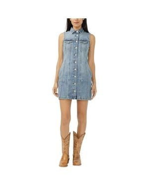 Silver Jeans Co. '90S Denim Minidress - Blue