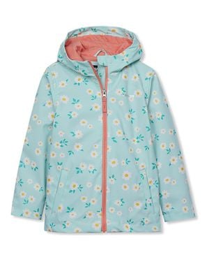 Lands' End Kids Magic Print Rain Jacket - Blue