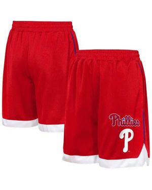 Outerstuff Youth Philadelphia Phillies Big League All Star Fashion Shorts - Red