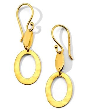 Ippolita Classico Mixed Texture Drop Earrings - Metallic