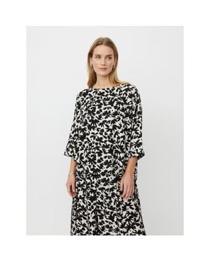 Masai Mabecca Boat Neck Top - Black