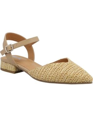 MIA Lawra Pointed Toe Pump - Metallic