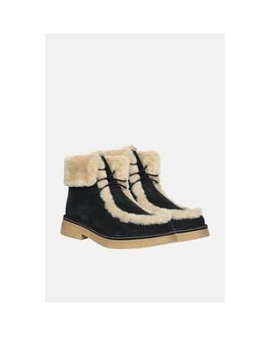 Jelavu Bari Lace Up Ankle Boots - Black