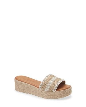 Cordani Brylee Platform Sandal - White