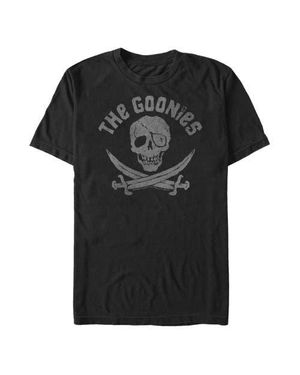 The Goonies Cross Swords Logo Graphic T-Shirt - Black