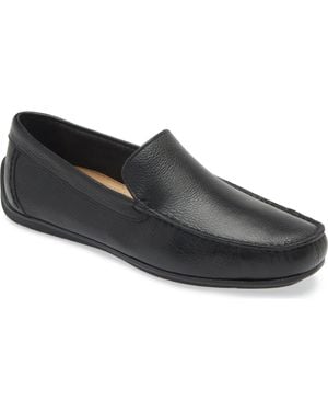 Nordstrom Freddie Moc Toe Driving Loafer - Black