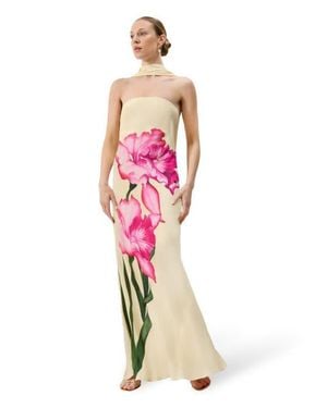 Ro&zo Aurora Bandeau Dress - Pink