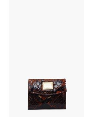 Cavalinho Gallop 530 Mini Patent Leather Wallet - White