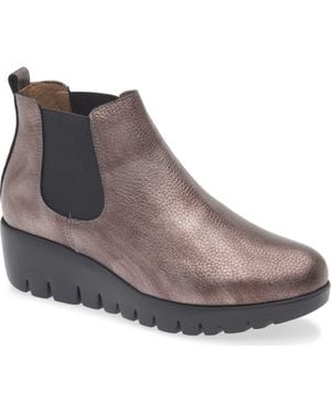 Wonders Slip-On Chelsea Boot - Brown