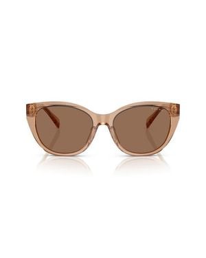Ralph Ra5324U 56Mm Cat Eye Sunglasses - Brown