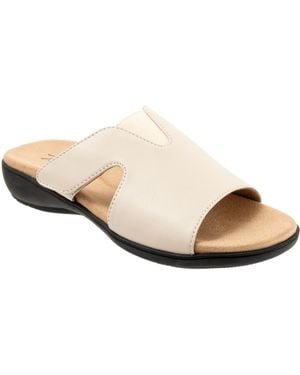 Trotters Roxine Slide Sandal - Natural