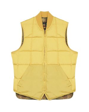 Fortela Nylon Vest2 With Camouflage Lining - Yellow