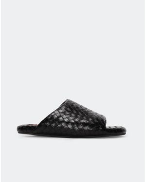 Simon Miller Woven Bubble Slide Sandal - Black
