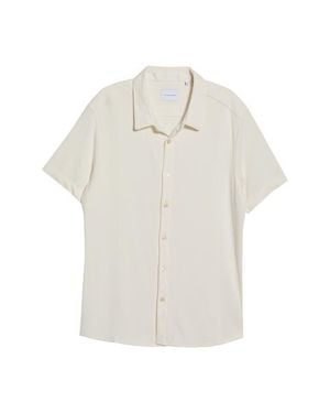 7 Diamonds Napoli Short Sleeve Stretch Shirt - White
