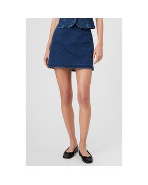 French Connection Delancey Denim Miniskirt - Blue