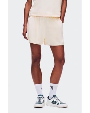 On Shoes Courtside Terry Shorts - White