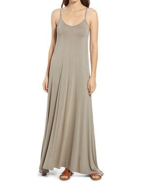 Loveappella Maxi Dress - Natural