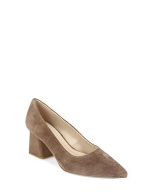 Pelle Moda Inell Pointed Toe Pump - Brown