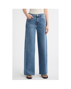 Treasure & Bond High Waist Wide Leg Jeans - Blue