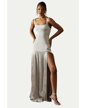 MissPap Premium Pleated Skirt Bridesmaid Dress - Multicolor