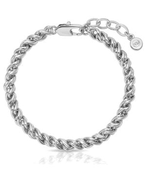 Ettika Spiral Chain Bracelet - Metallic