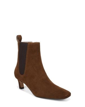 Sam Edelman Peony Leather Chelsea Bootie - Brown