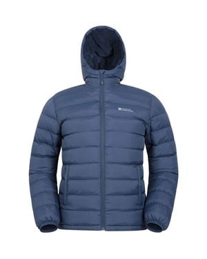Mountain Warehouse Seasons Faux Fur Lined Padded Jacket - Blue