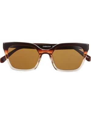 Eyebobs Overlook 50Mm Polarized Cat Eye Sunglasses - Brown