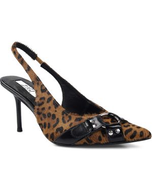 Zigi Buena Slingback Pointed Toe Pump - Black