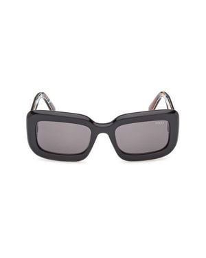 PUCCI 52Mm Rectangular Sunglasses - Gray