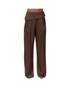 JLUXLABEL Executive Pants - Brown