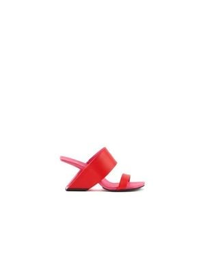 United Nude Loop Hi Sandals - Red