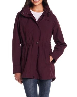 Gallery Water Resistant Packable Jacket - Purple
