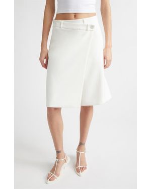Coperni Circular Skirt - White