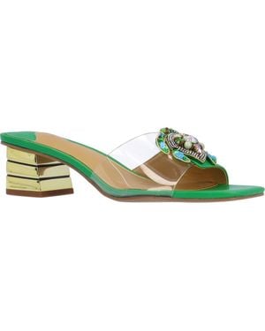 J. Reneé Torti Slide Sandal - Green