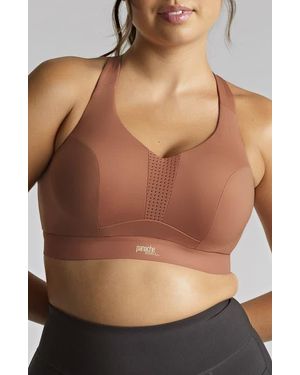 Panache Endurance Underwire V-Neck Unlined Sports Bra - Multicolor