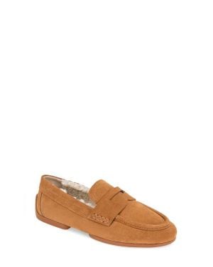 Splendid Max Faux Shearling Lined Loafer - Brown