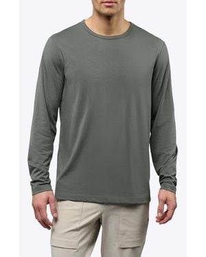 Cuts Ao Long Sleeve Forever T-Shirt - Gray