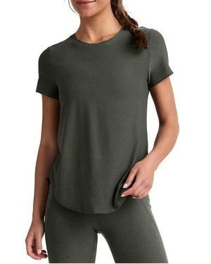 Beyond Yoga On The Down Low T-Shirt - Black