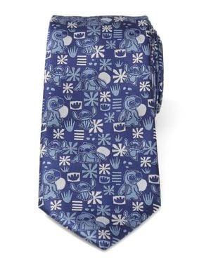 Cufflinks Inc. Disney Stitch Tie - Blue