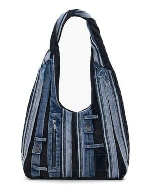Desigual Denim Tote - Blue