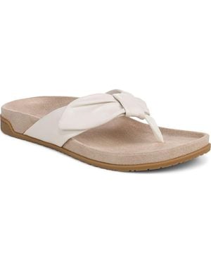 Vionic Eva Flip Flop - White