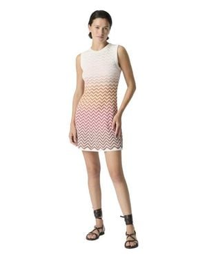 Missoni Sleeveless Mini Dress - Natural