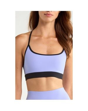 Splits59 Emerson Airweight Sports Bra - Blue